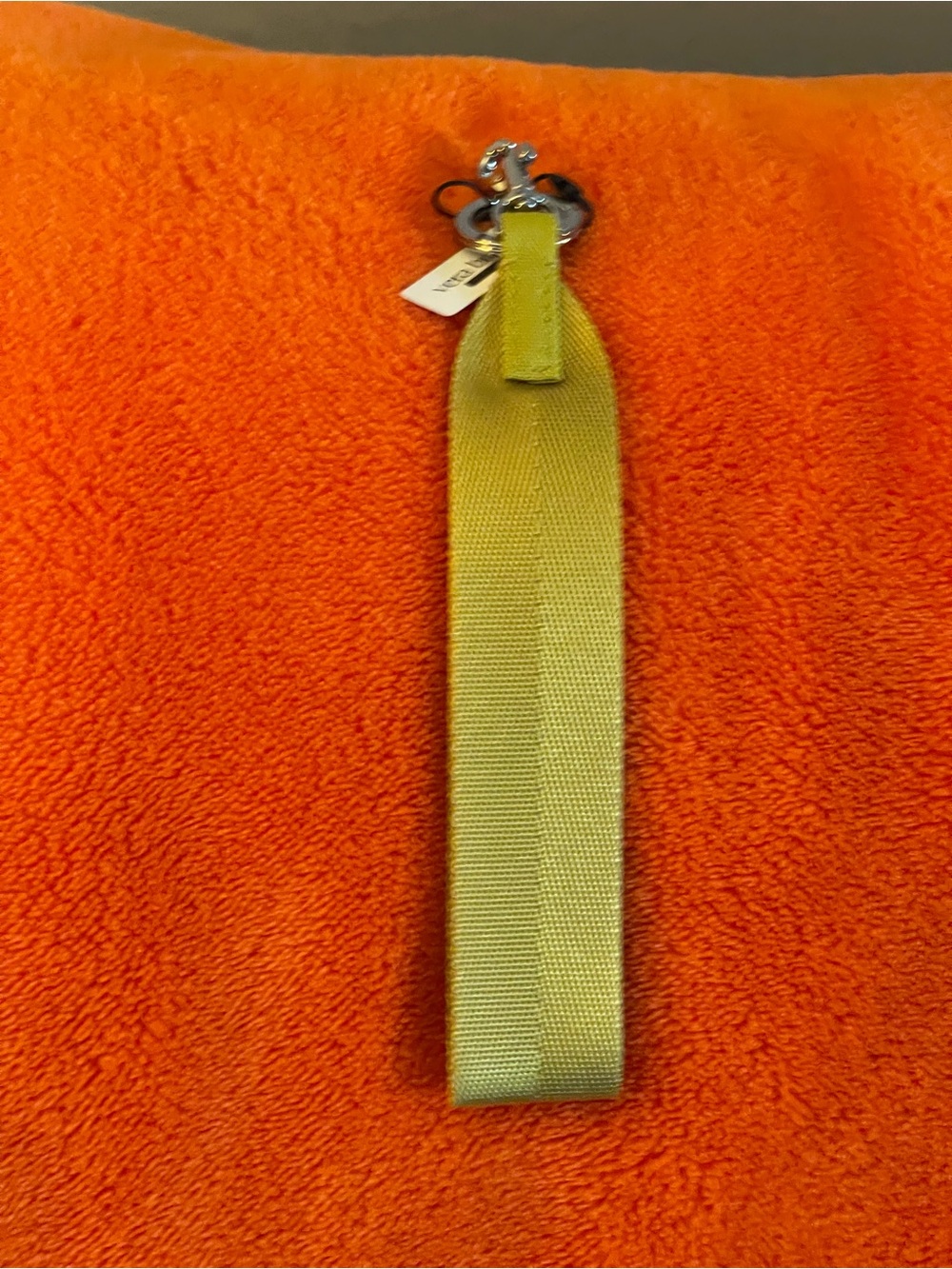 NWT Vera Bradley Olive Green Webbing Key Fob Strap